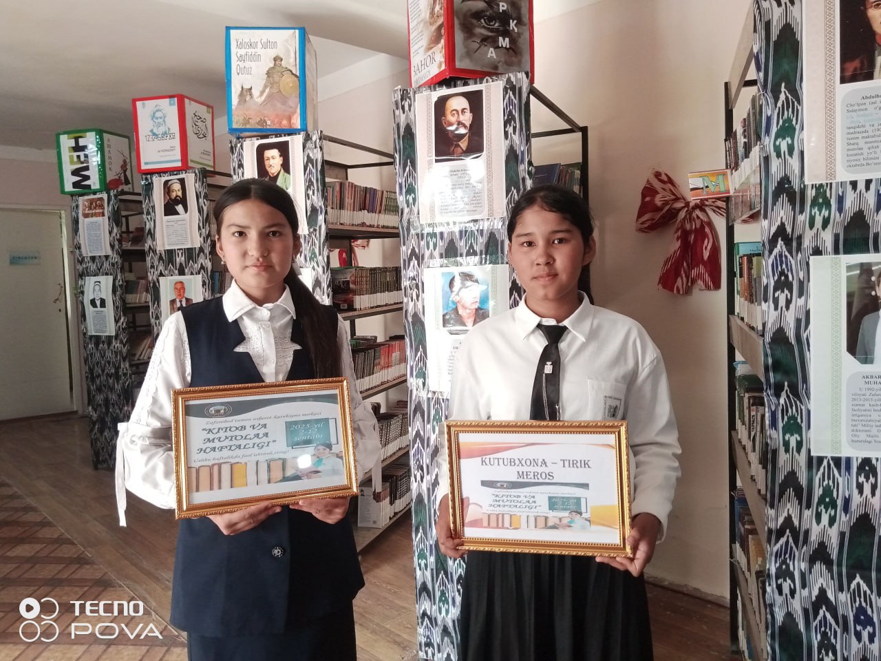 "Kutubxona-tirik meros" 05.09.2025